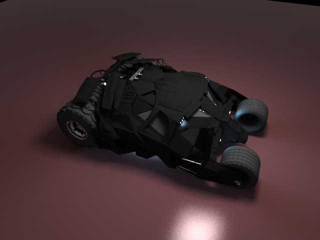 Free 3d Models Batman Tumbler