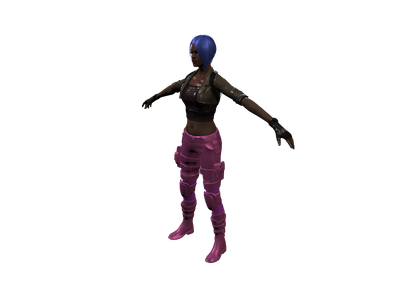 Free Blender Model Female