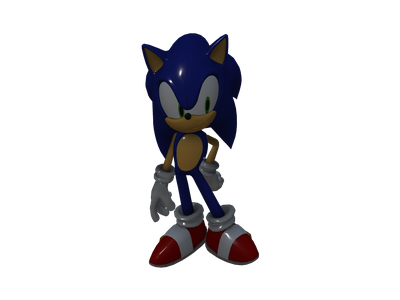 Free Sonic Models For Blender Download