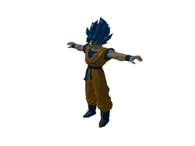 Vegeta Blender Model Free