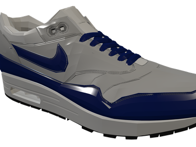 nike shoes 3d model free download