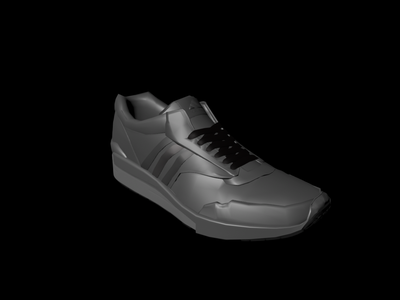 adidas shoes 3d model